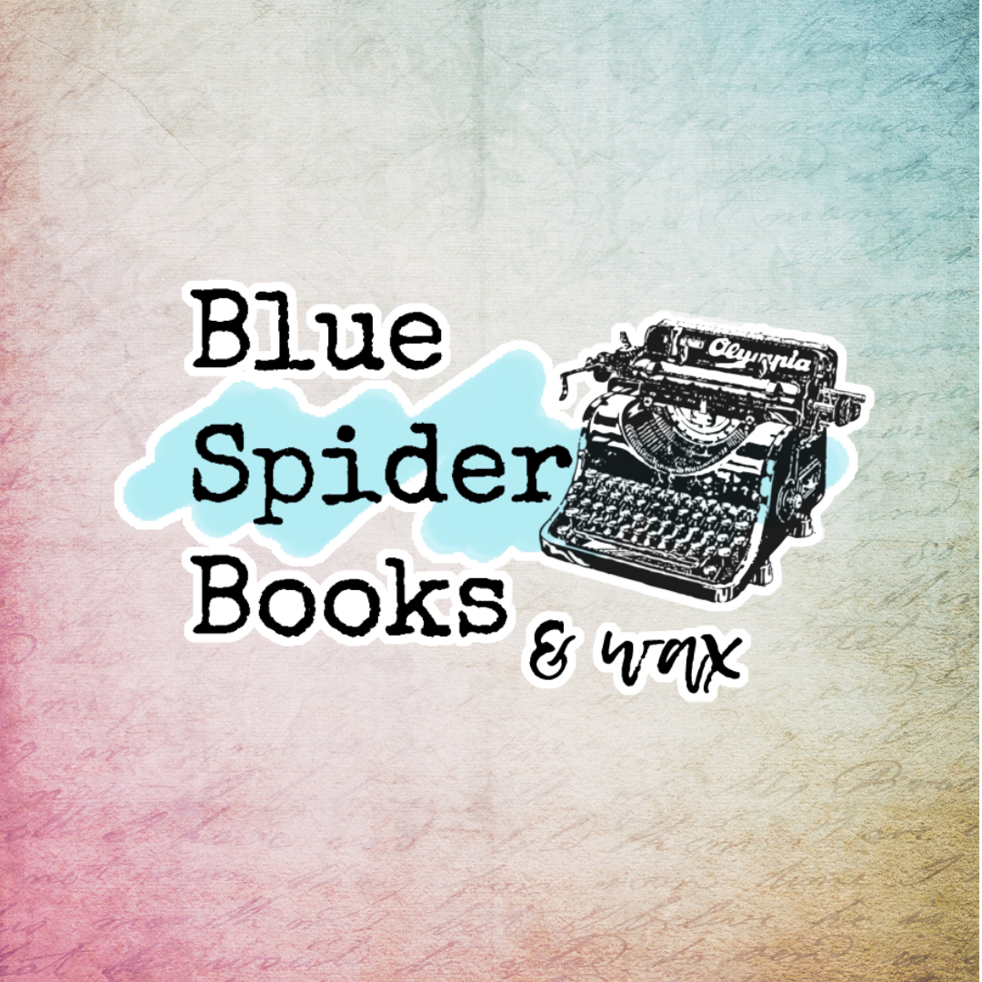 Blue Spider Books wax logo